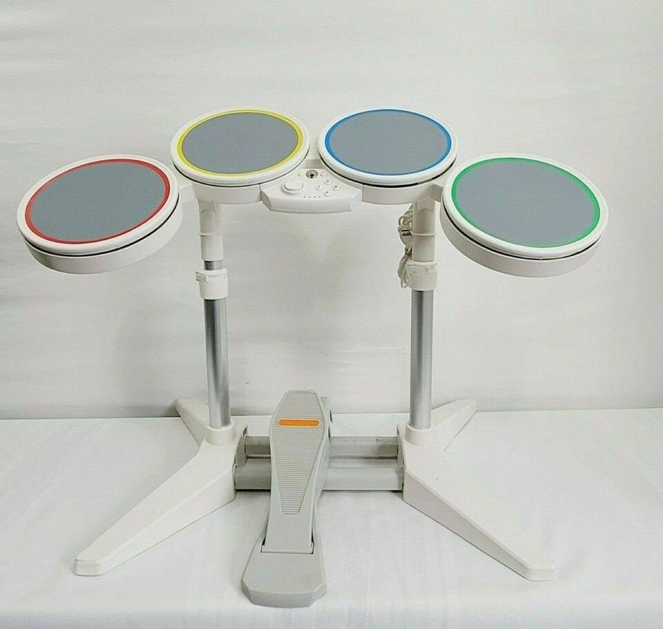 Nintendo Wii Harmonic Drum Set W Foot Pedal Etsy