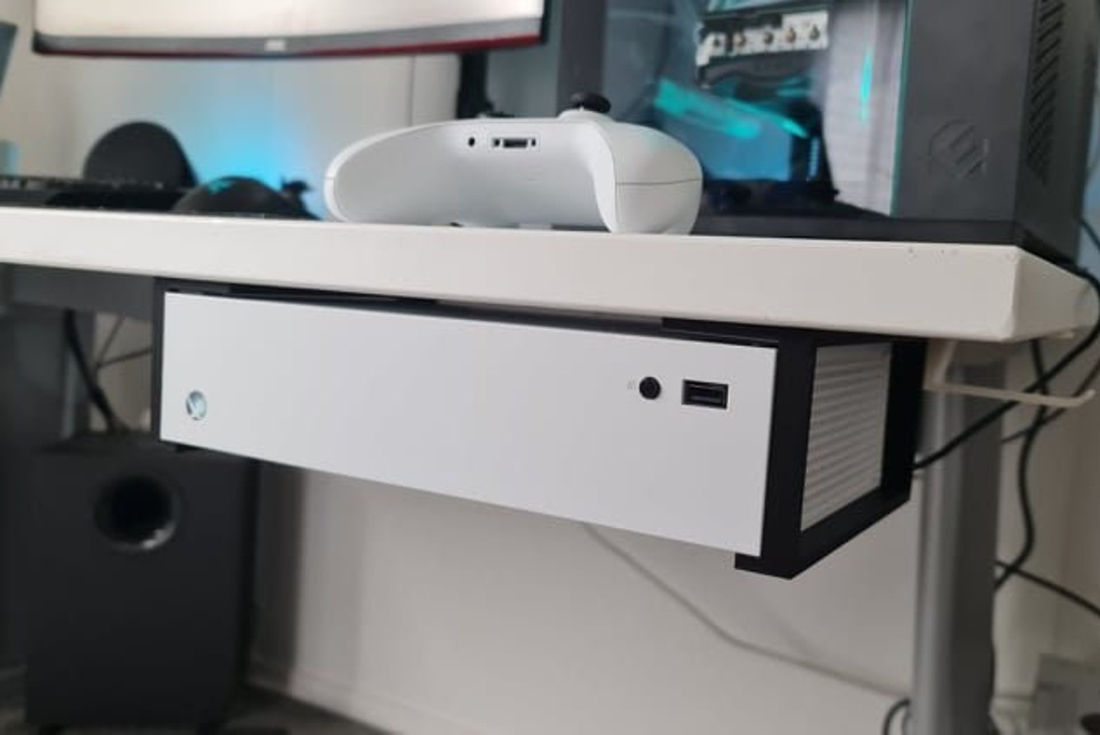 Xbox Series S Under Desk Mount 3D Printed Etsy Ireland