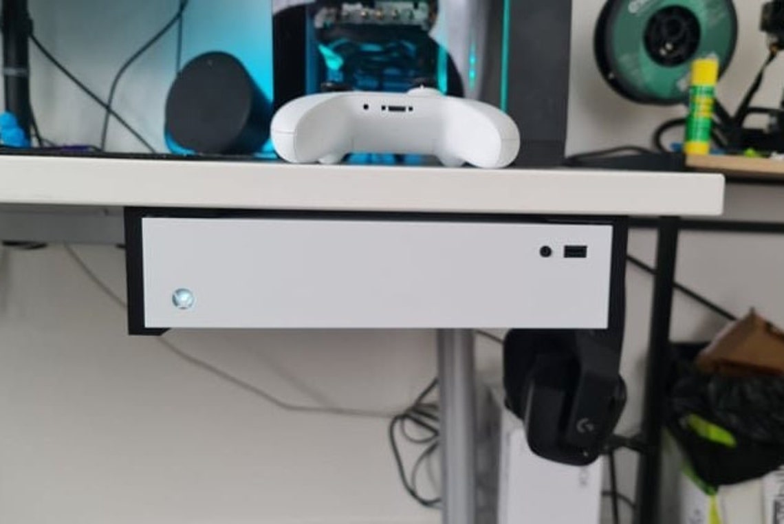 Xbox Series S Under Desk Mount 3D Printed Etsy Ireland