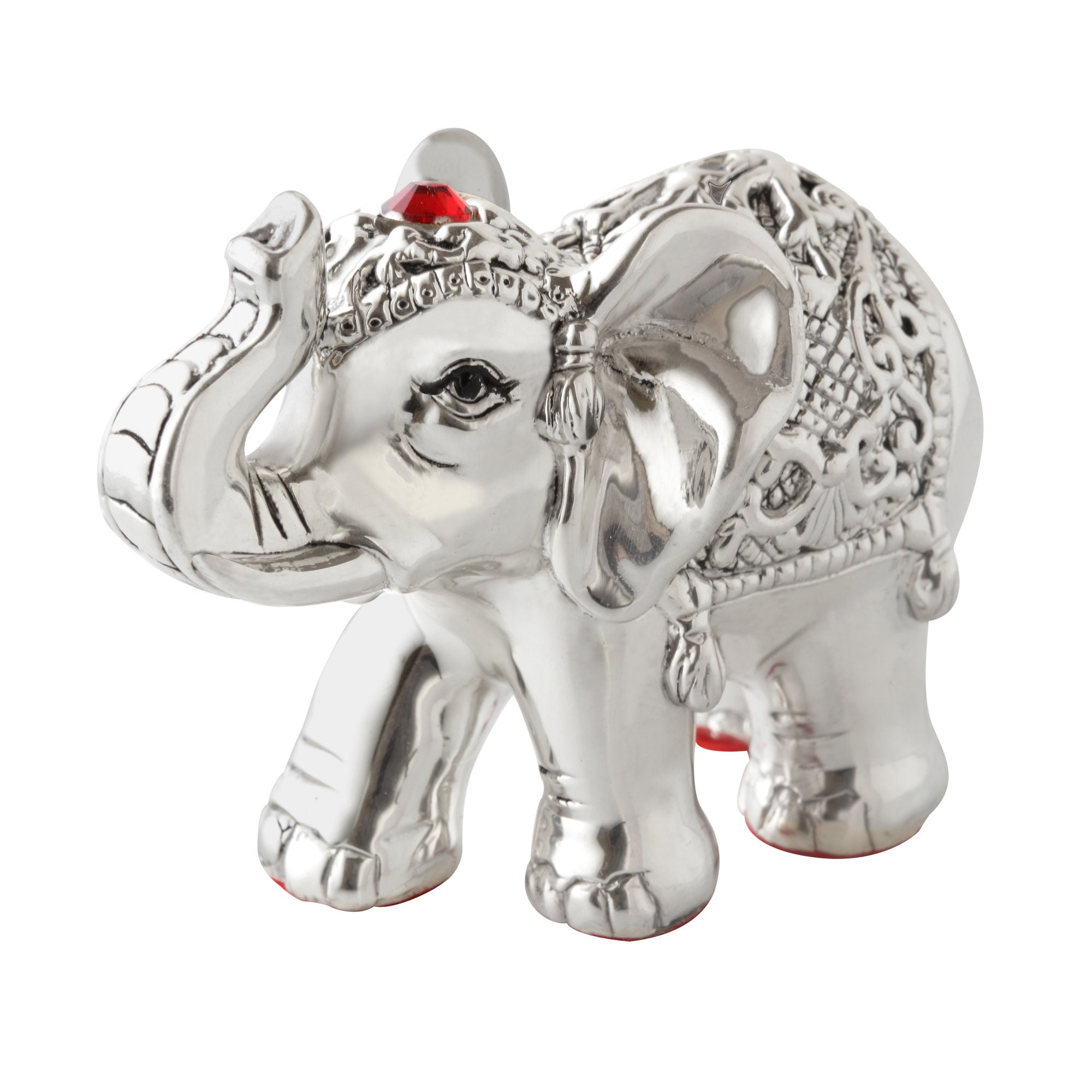 Pure Silver 999 Elephant Idol Symbol of Lord Ganesha/buddha/feng Shui