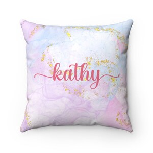 Personalized Name Pillows For Girls Nursery Custom Pillows Girls Room Pillows With Names Personalized Gift Custom Dorm Pillow Christmas Gift