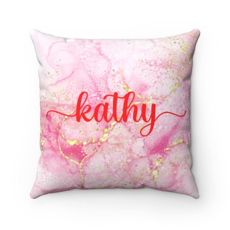 Personalized Name Pillows for Girls Nursery Custom Pillows Girls Room