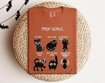 Nurse Pain Scale Shirt Funny Comfort Colors RN Pain Assessment Tshirt ER Hospital Night Shift Tee Nurse Appreciation Gift for Nurse Week