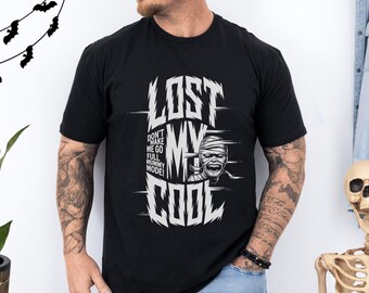 Funny Halloween Dad Shirt Lazy Costume Dad Joke T-Shirt Mummy Mode Tee for Dad Spooky Outfit Gift for Dad Halloween Costume Trick or Treat