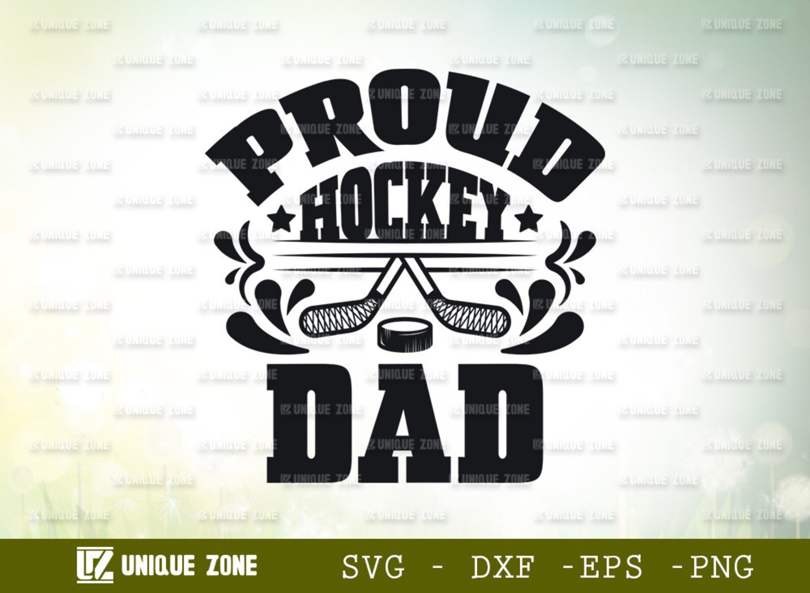 Download Proud Hockey Dad Svg Best Dad Ever Svg Hockey Svg Dad | Etsy