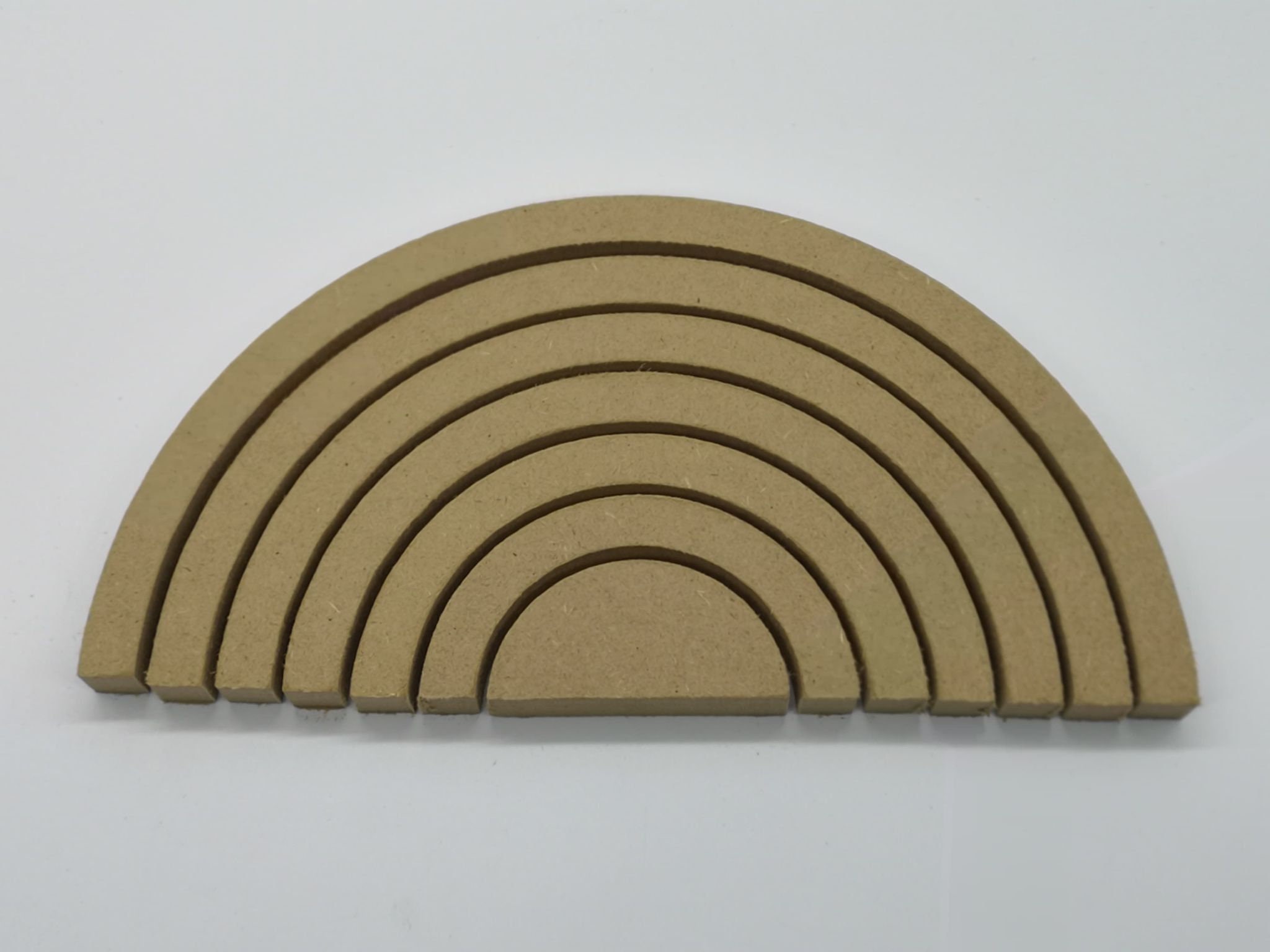 MDF Free Standing Stacking Rainbow Wooden Rainbow Wooden Etsy UK