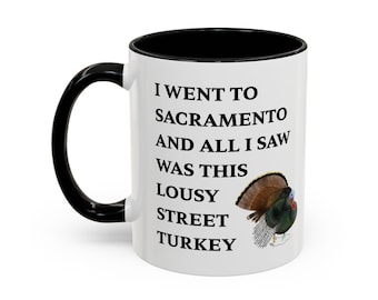 Sacramento Street Turkey Coffee Mug