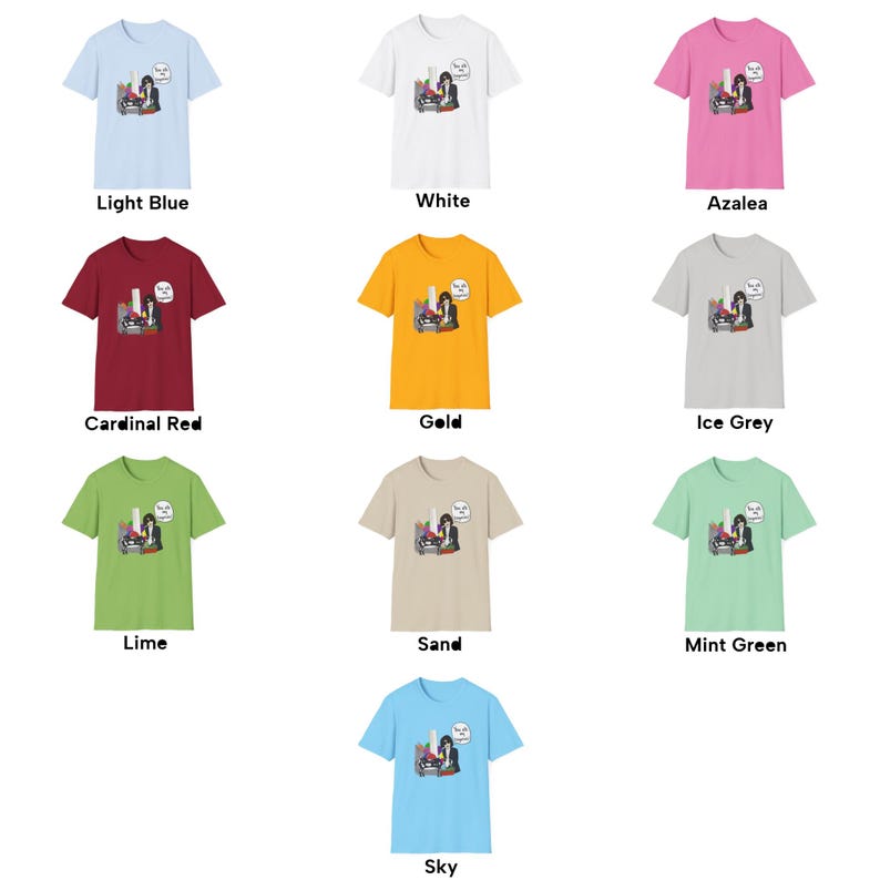 Sally Field Unisex Softstyle T-Shirt Bild 17