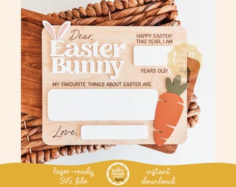 Letrero de Pascua con mensaje en formato SVG, archivo láser de borrado en seco, archivo láser de letrero de Pascua, SVG de Pascua, SVG de letrero láser, uso comercial