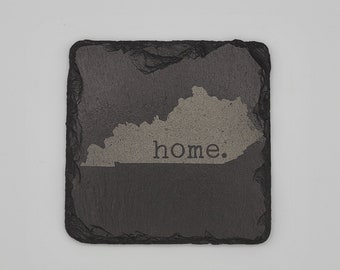 Any state home slate coasters. Set of 4