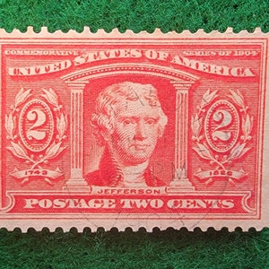 Vintage 1904 Louisiana Purchase used Stamps