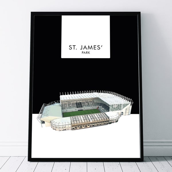 Newcastle United Poster Etsy UK