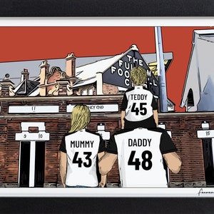 Regalo de fútbol personalizado del Fulham FC, impresión del estadio Selhurst Park, PS-FUL