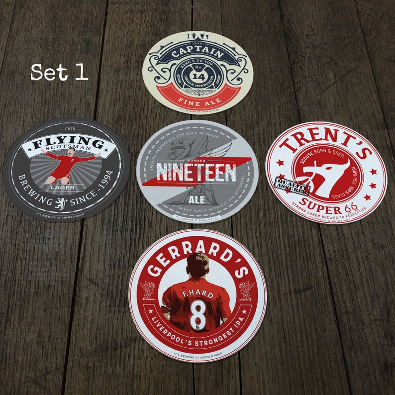 Liverpool fc gifts, LFC beer mats image 3