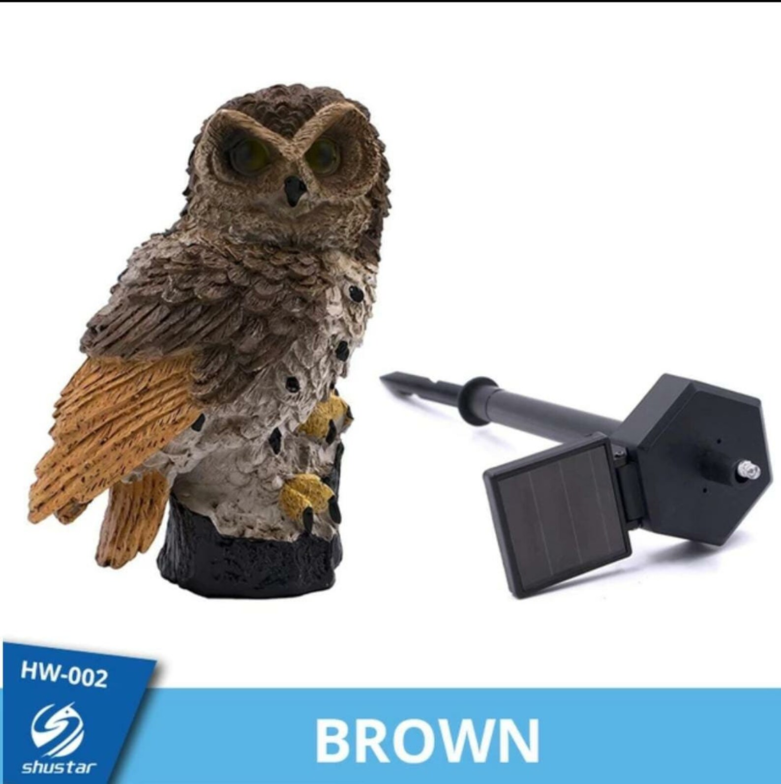 Solar Eule Garten Licht Outdoor Rasen Beleuchtung automatisch | Etsy
