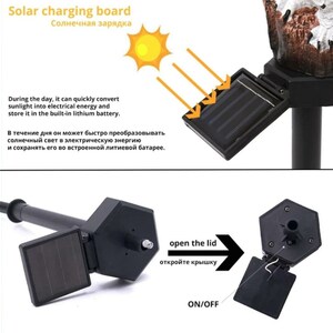 Solar Eule Garten Licht Outdoor Rasen Beleuchtung automatisch | Etsy