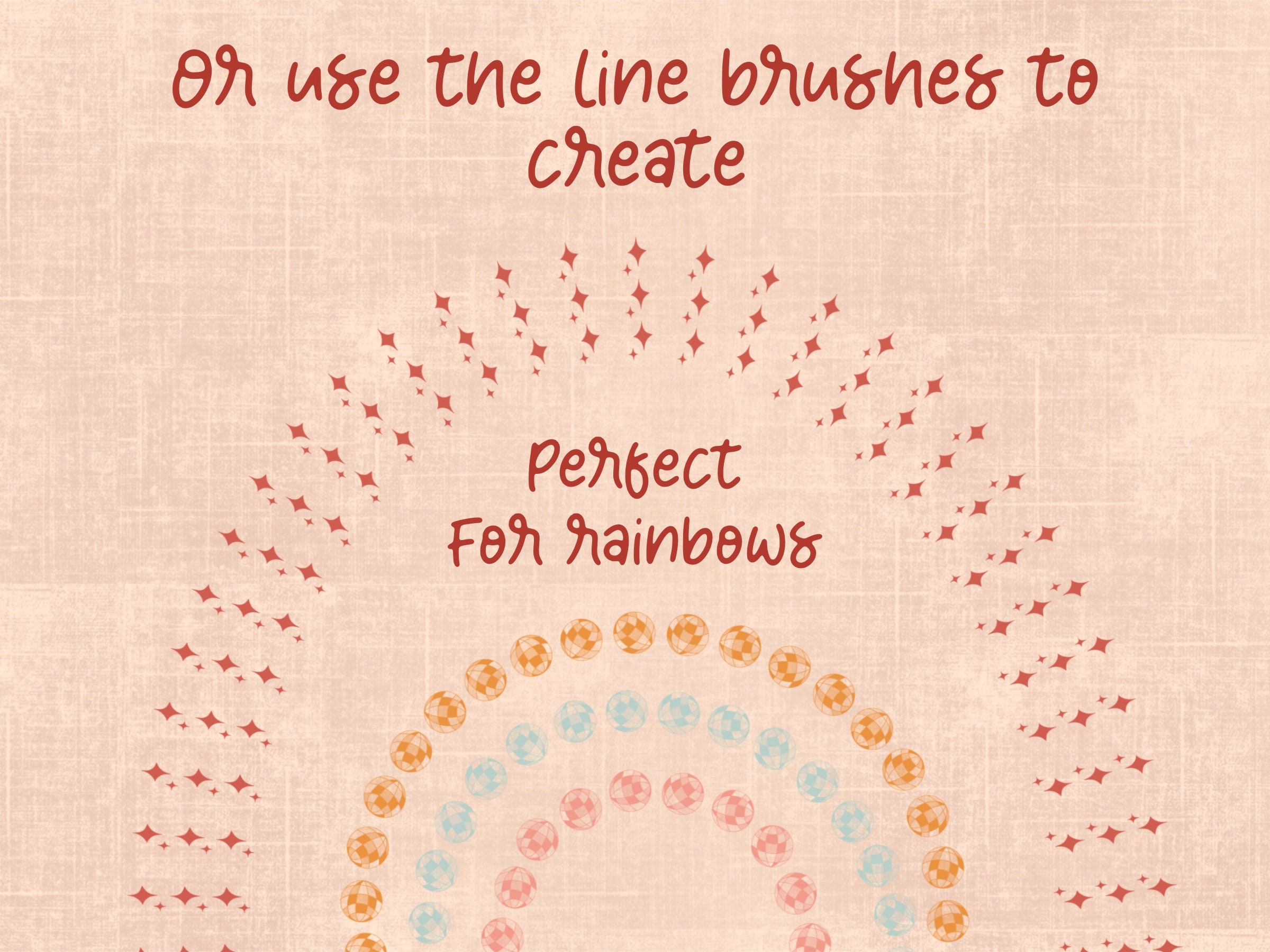 Disco Ball Procreate Bundle Brush Procreate Brushes Digital Download