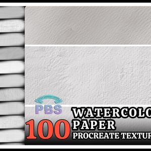 100 Procreate aquarelpapiertextuur, aquarelpapier voor procreate, textuurborstels aquarelpapier, textuur aquarelpapier procreate