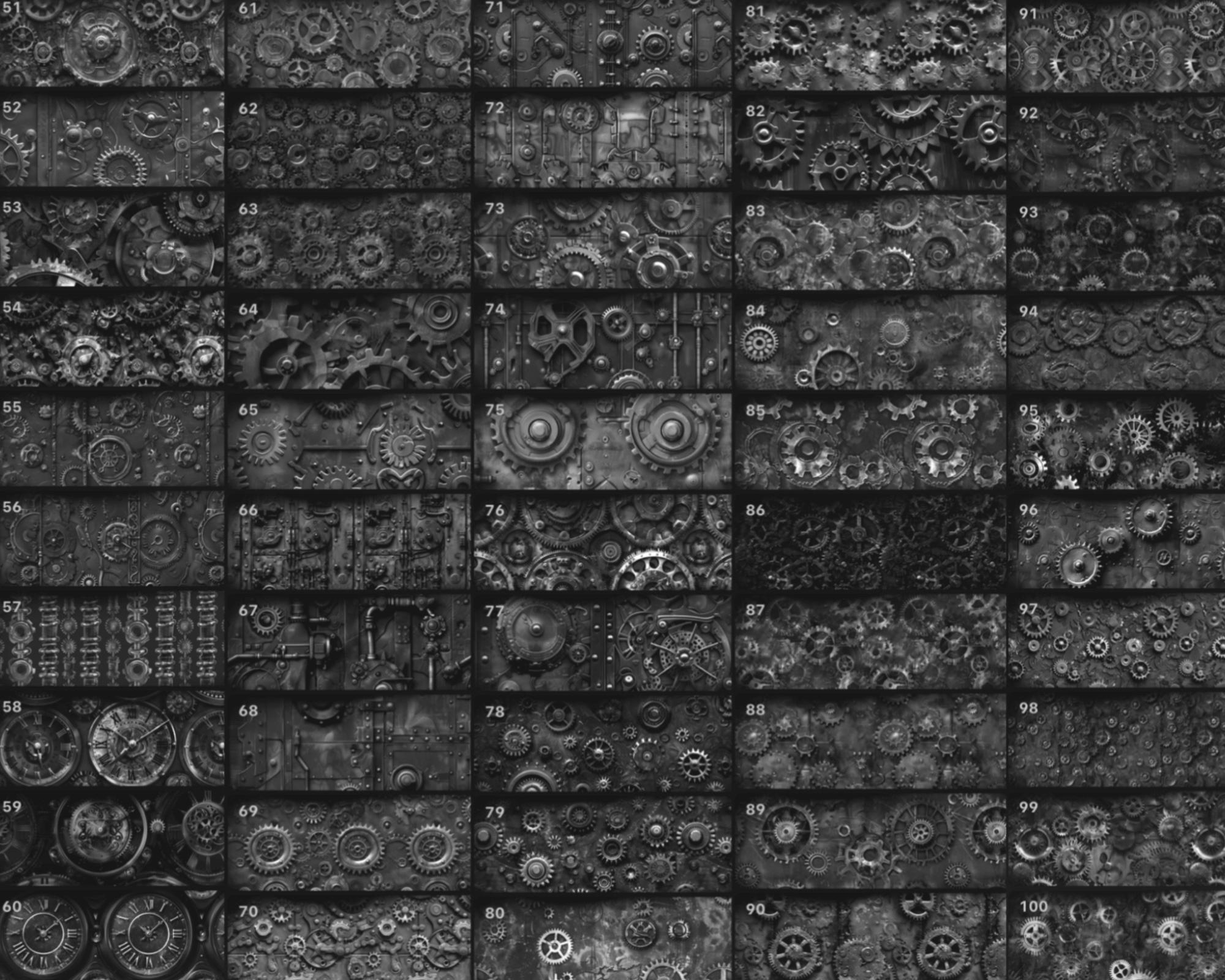 Stream Punk Texture 100 Steampunk Texture Brushes for Procreate (digital Download) - Etsy
