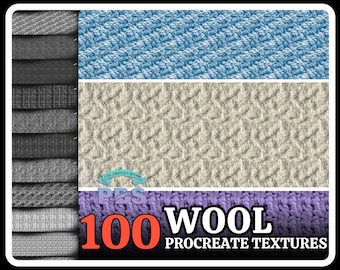 100 woltextuurborstels voortplanten (digitale download)