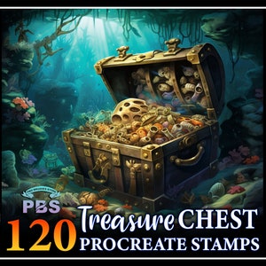 120 Timbres au trésor procréés, timbres coffre au trésor pour procréer