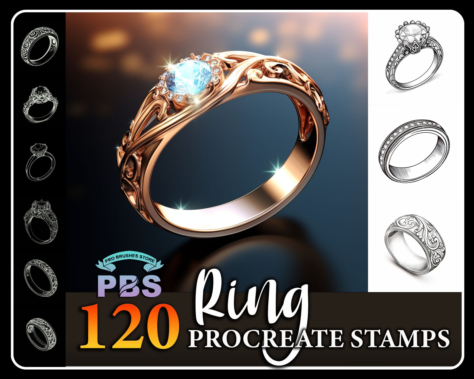 WEDDING RINGS, 2 pcs, 23K gold. Unclear stamps. Jewellery & Gemstones -  Rings - Auctionet