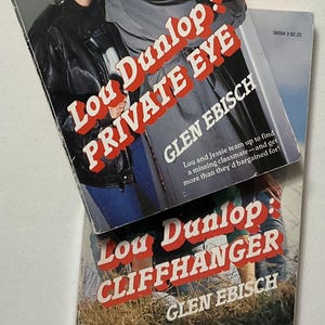 Crosswinds #2 - Lou Dunlop Private Eye & #4 - Lou Dunlop Cliffhanger (Complete Set of 2) ***Hard to Find Set***