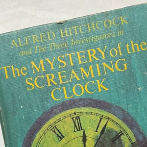 Alfred Hitchcock & The Three Investigators #9 - The Mystery of the Screaming Clock (Hardcover) ***3rd Printing***