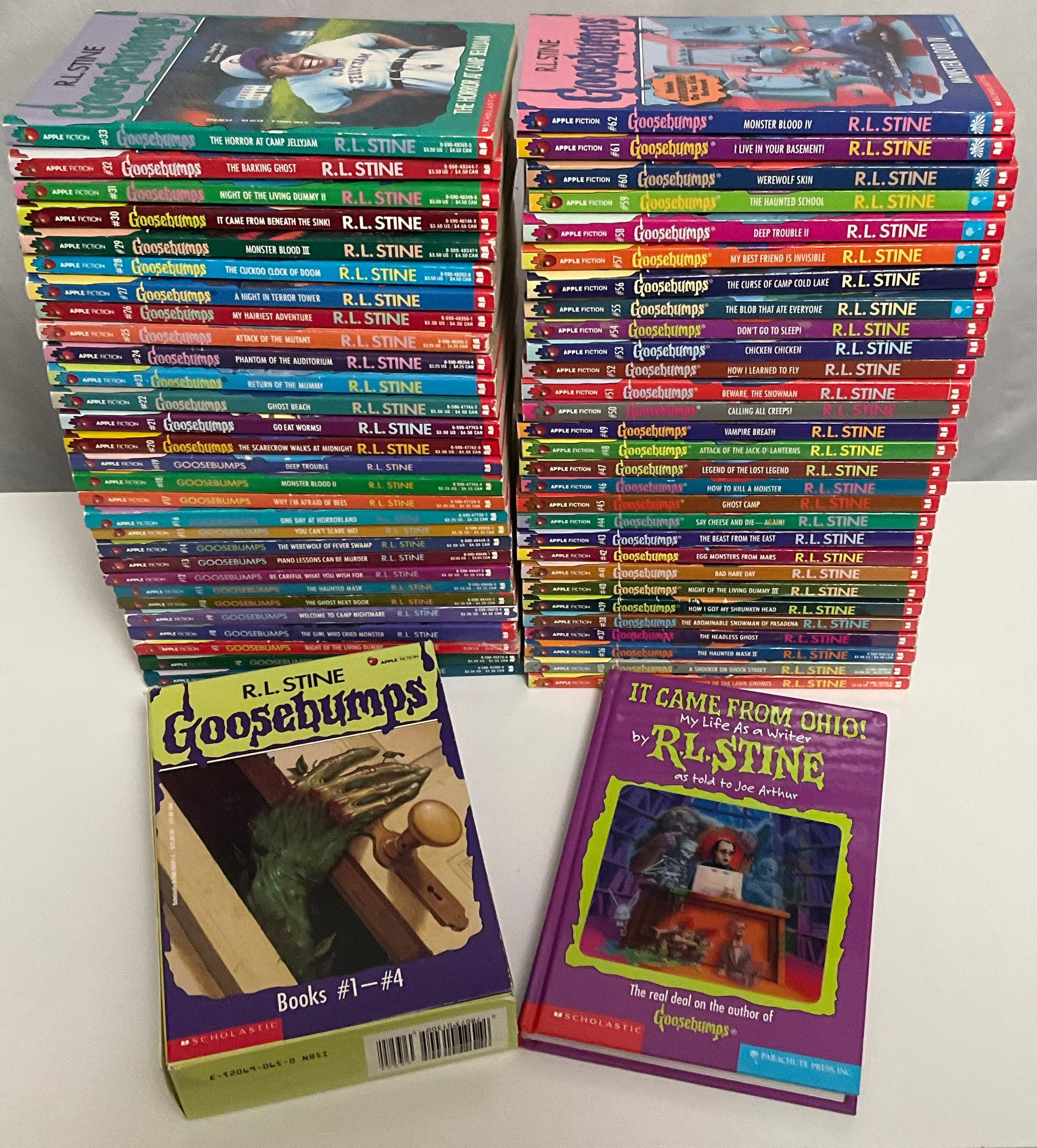 Goosebumps 22冊セット The Complete Goosebumps Series, Collection 1-62: Stein