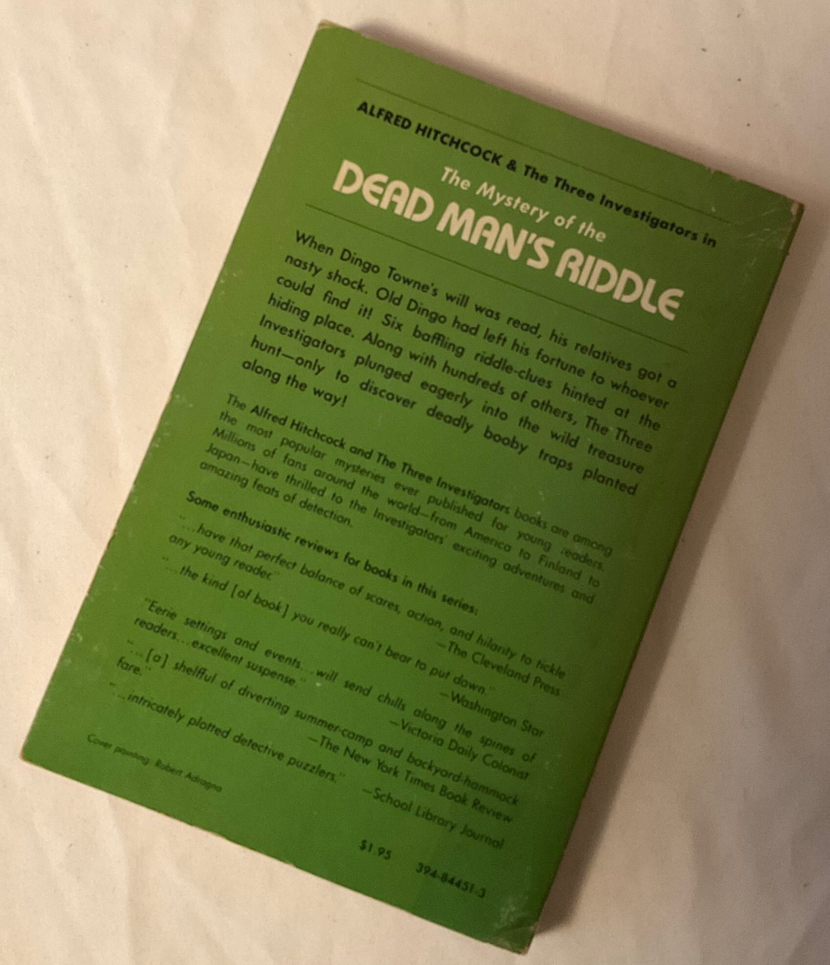 Alfred Hitchcock and the Three Investigators 22 silhouette Cover the ...