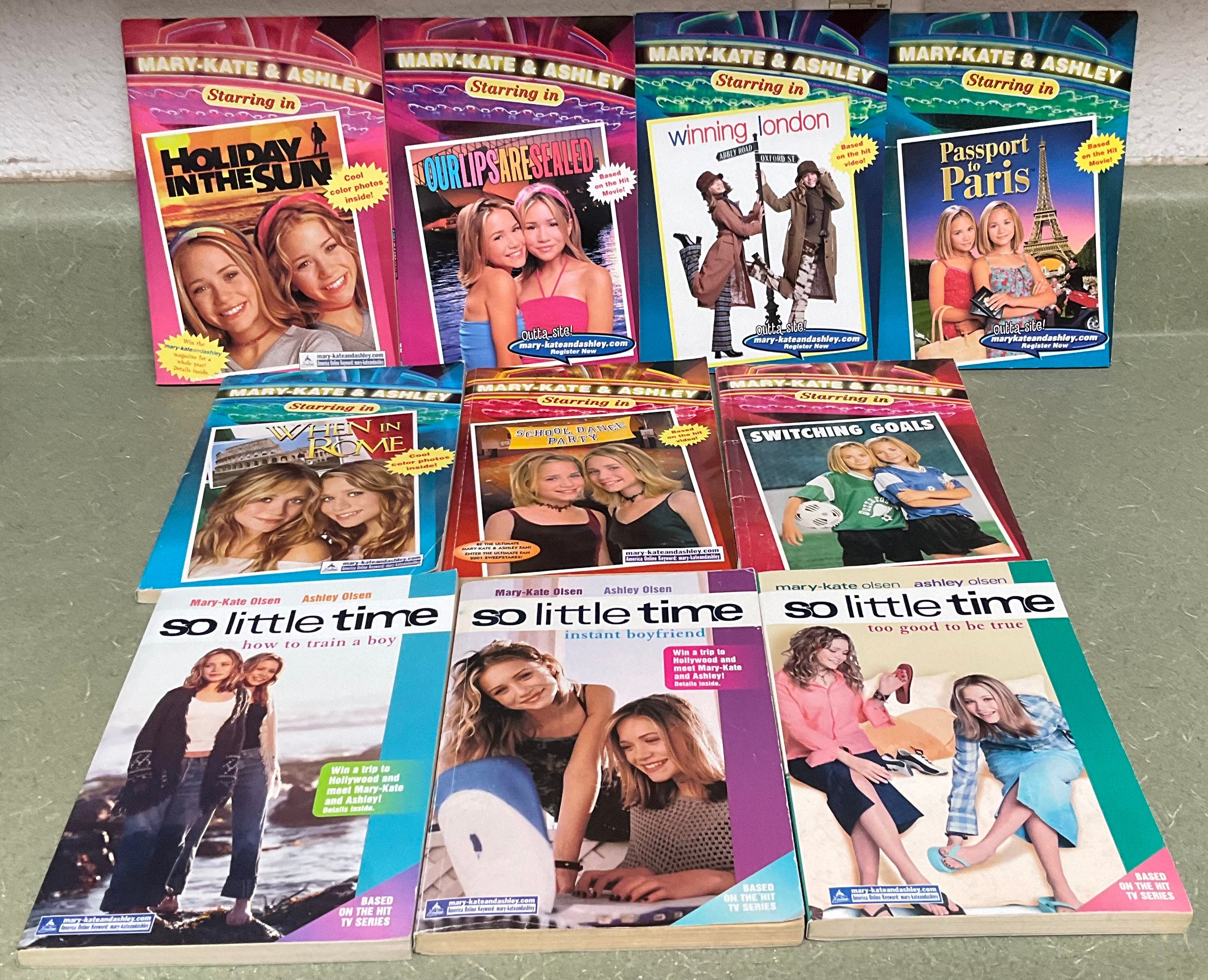 Assorted Mary Kate And Ashley Books Set Of 20 Etsy assorted-mary-kate-and-ashley-books-set-of-20-etsy