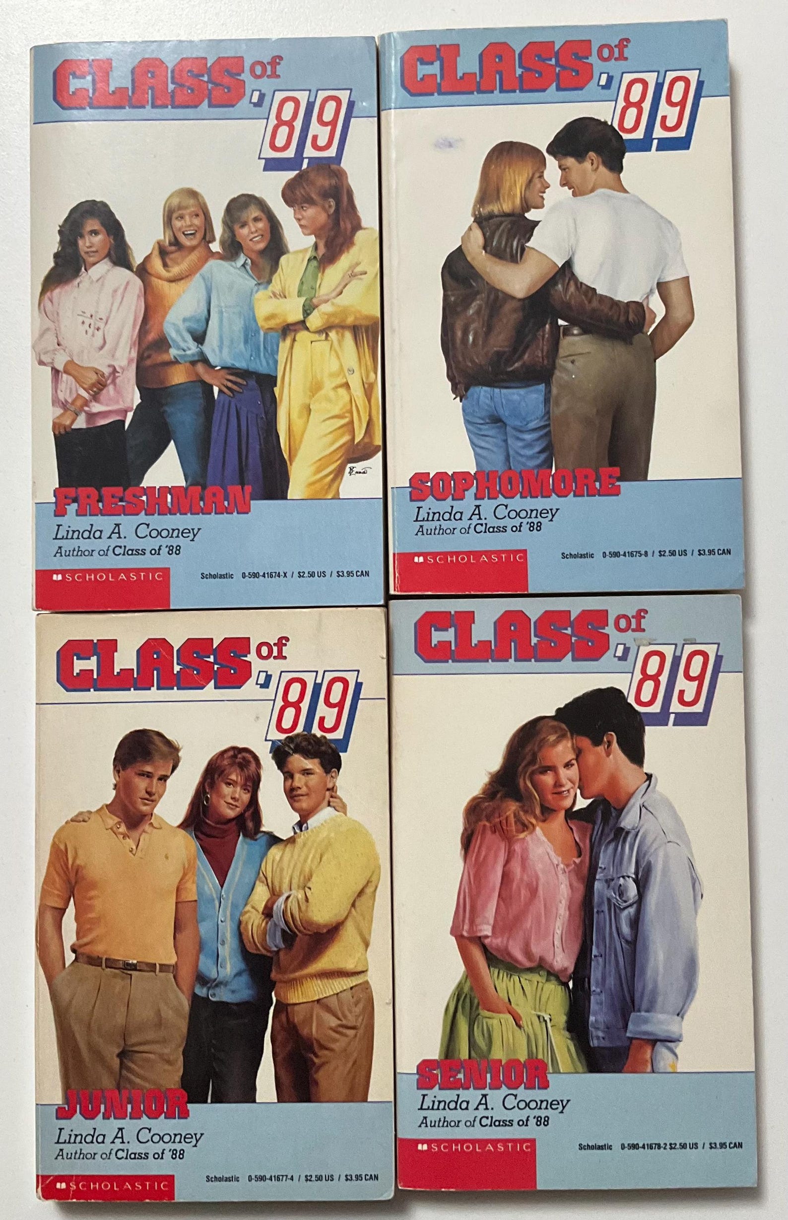 Class of '89 Series (complete Set of 4) ***hard to Find Set*** - Etsy