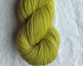 Autumn Field Hand-dyed Superwash Merino Wool Yarn- Fingering/Sock