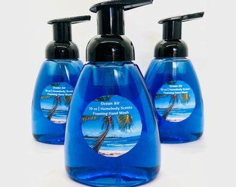 Ocean Air Foaming Hand Wash, Fresh Hand Soap, Foaming Hand Soap, Liquid Hand Soap, Foaming Soap, Hand Soap Gift, Fresh Soap Gift