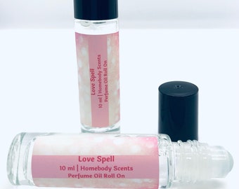 Love Spell Perfume Oil Roll On 10 ml, Love Spell Roll On, Love Perfume, Love Spell Roll On, Love Spell Scent, Roll On Love Spell