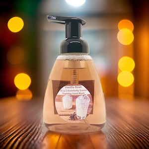 Vanilla Bean Foaming Hand Wash: Vegan, Paraben-Free (10 oz)