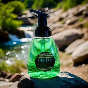 Enchanted Forest Foaming Hand Soap: Mint Eucalyptus Scent, 10 oz