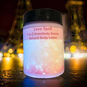 Love Spell Body Lotion: Shea Butter, Fruity Scent