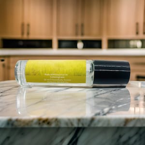 Lemongrass Perfume Oil Roll On 10 ml, Lemongrass Perfume Oil, Travel Size Lemongrass Perfume, Essential Oil Perfume