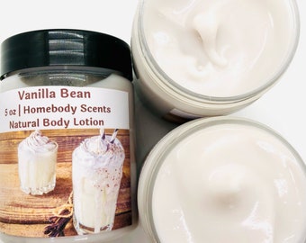 Vanilla Bean Body Lotion, Vanilla Bean Body Butter, Vanilla  Body Cream, Shea Butter, Vanilla Moisturizer, Vanilla Scent, Vanilla Lotion