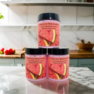 Fresh Cut Watermelon Body Lotion: Shea & Cocoa Butter