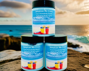 Jamaican Me Crazy Body Lotion: Tropical Scent, Shea & Cocoa Butter