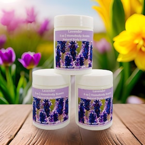 Lavender Essential Oil Body Lotion: Vegan, Homemade