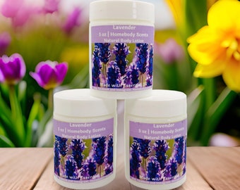 Lavender Essential Oil Body Lotion: Vegan, Homemade