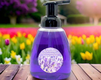 La La Lavender Foaming Hand Soap: Floral Scent, 10 oz