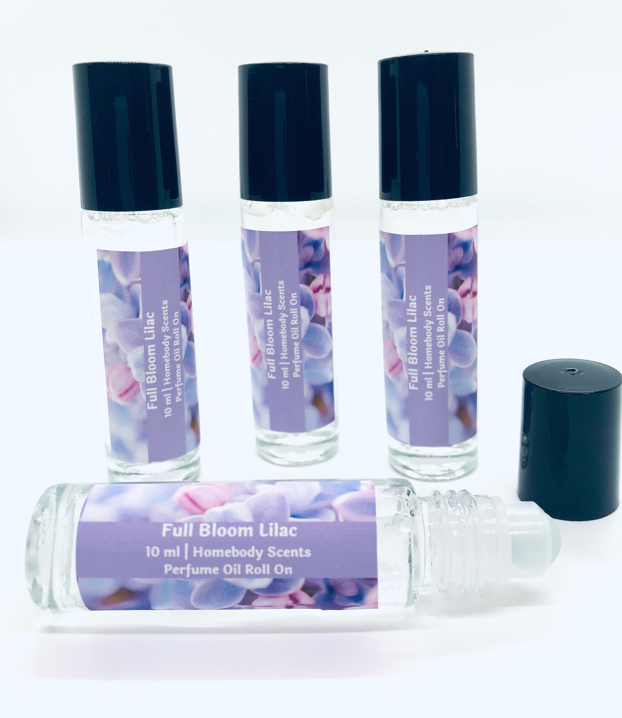 Lilac Perfume Body Oil Fragrance .33 oz Roll On One Bottle Womens 10ml