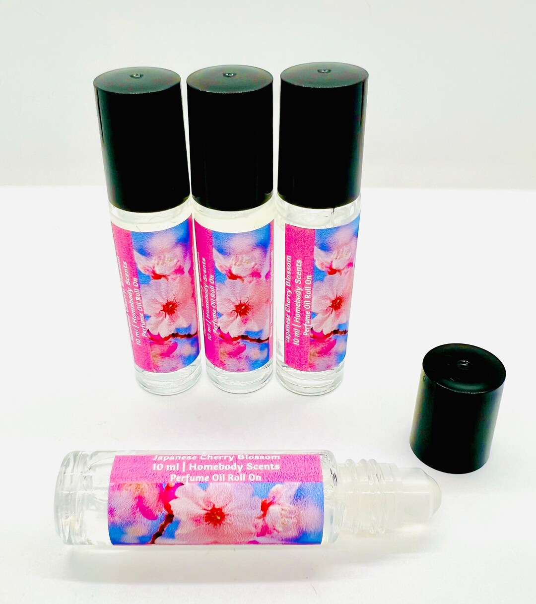 Japanese Cherry Blossom Perfume Oil Roll on 10 Ml Cherry Etsy
