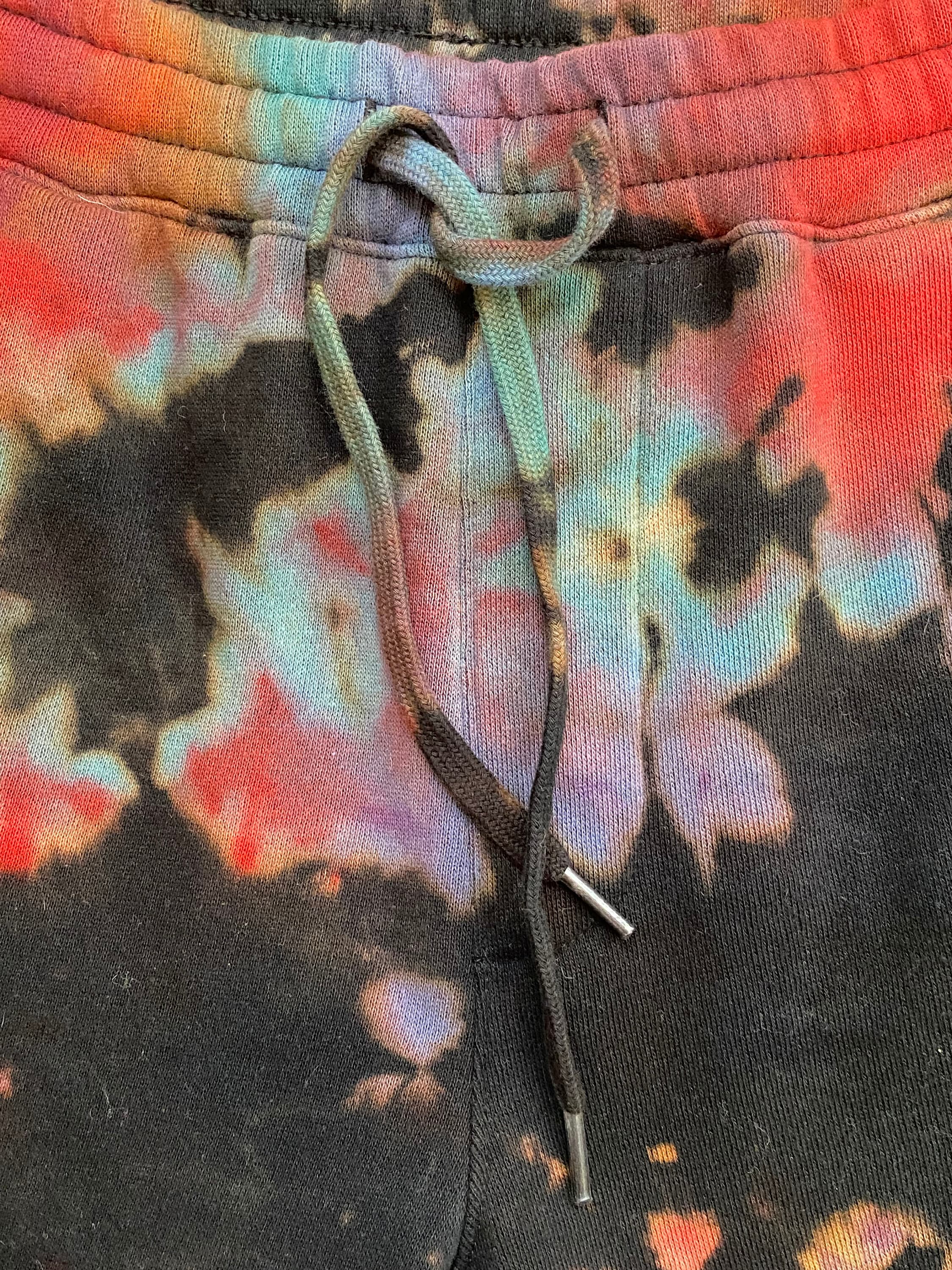 Sweatpants | Rainbow Scrunch Reverse Tie Dye