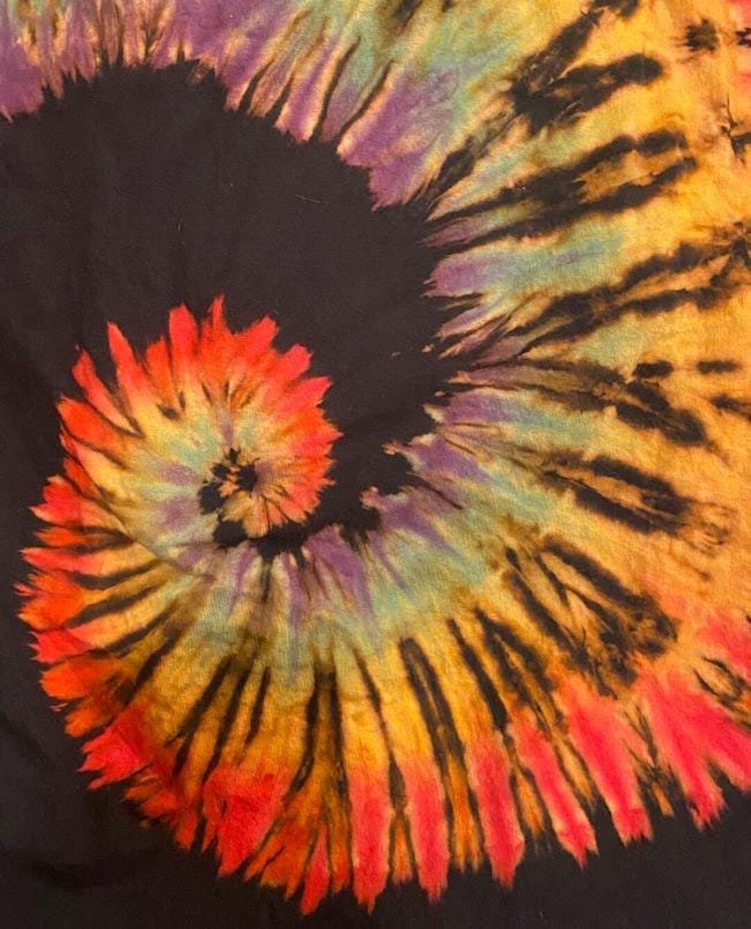 Rainbow Wave Reverse | Tie Dye T-shirt - Etsy Canada