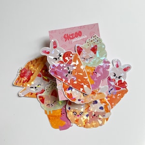 Skzoo Patisserie Holo Bundle Stickers // 2022 skzoo